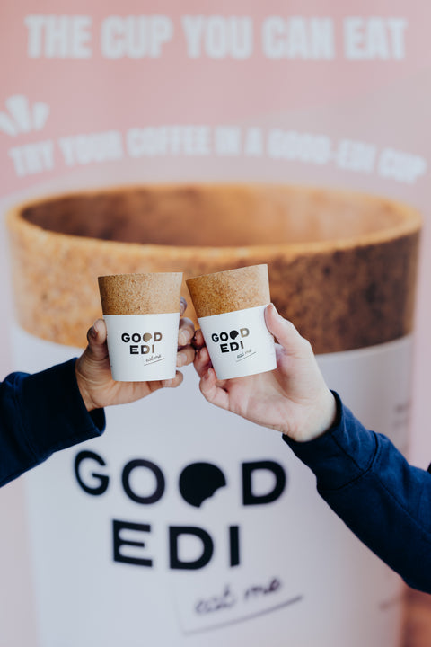 Good-Edi edible takeaway cup