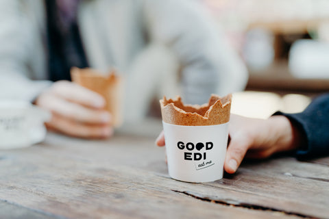 Good-Edi edible takeaway cup