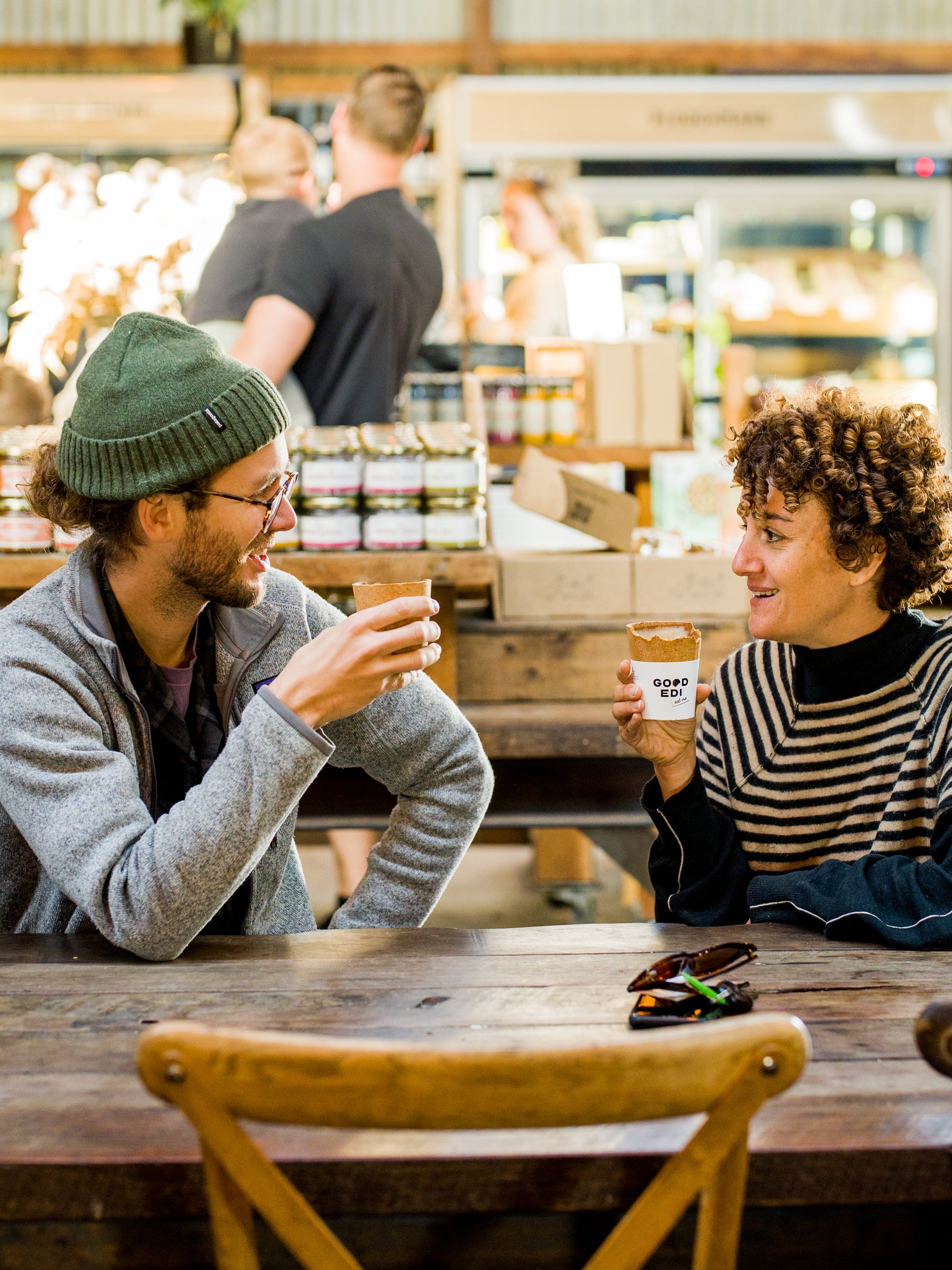 Aussie innovators create edible coffee cups to eliminate waste! – Good Edi