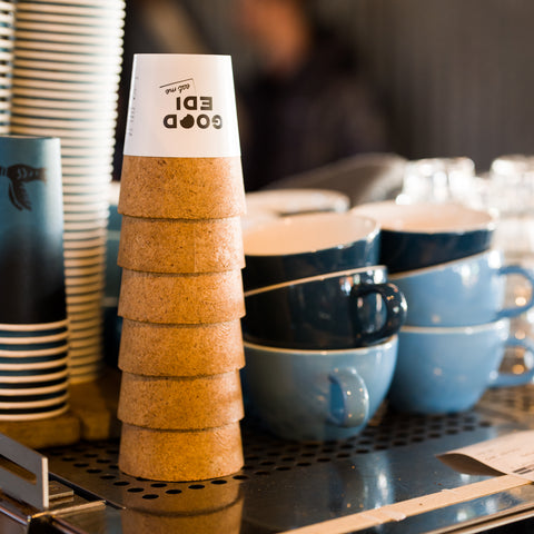 ABC News feature cafes opting for edible coffee cups!